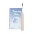 1 pink toothbrush