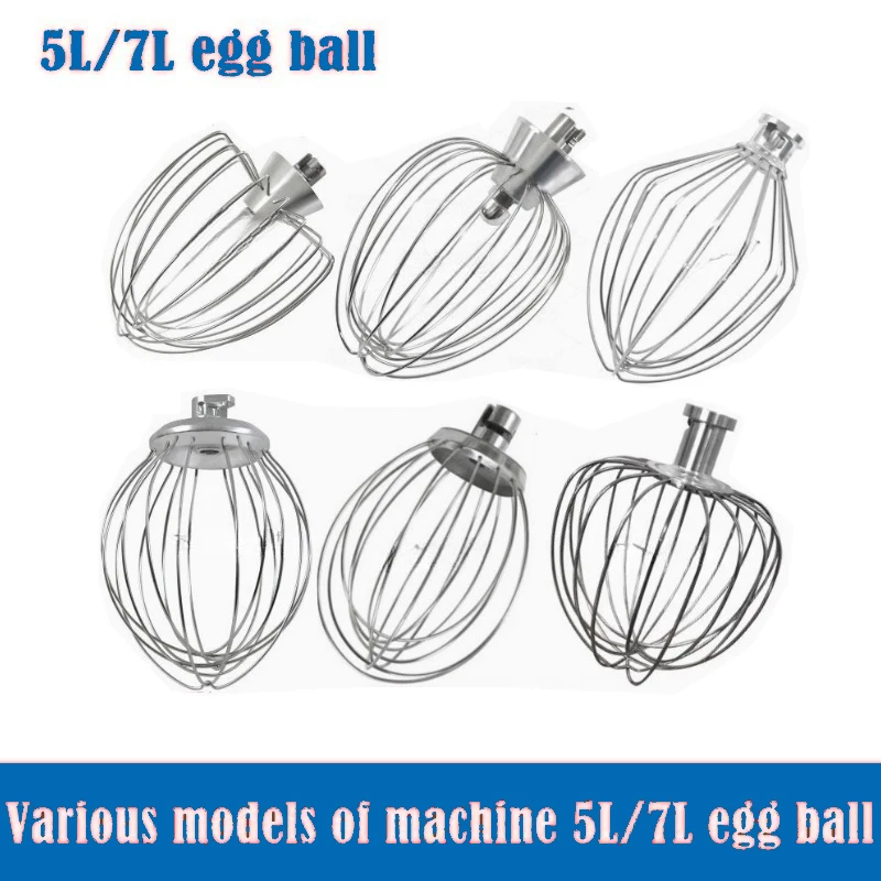 7L baking machine for beating egg balls Cook machine to kill accessories Whip the whipped balls with cream