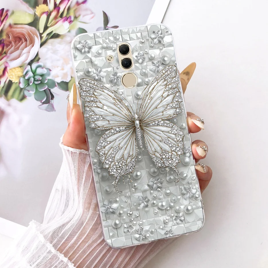 Luxury Floral Butterfly Design Soft Slim Phone Case Cover