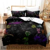 Sprunki Bedding Set Single Twin Full Queen King Size Bed Set Adult Kid Bedroom Duvetcover Sets 3D Print Anime Bed Sheet Set 2
