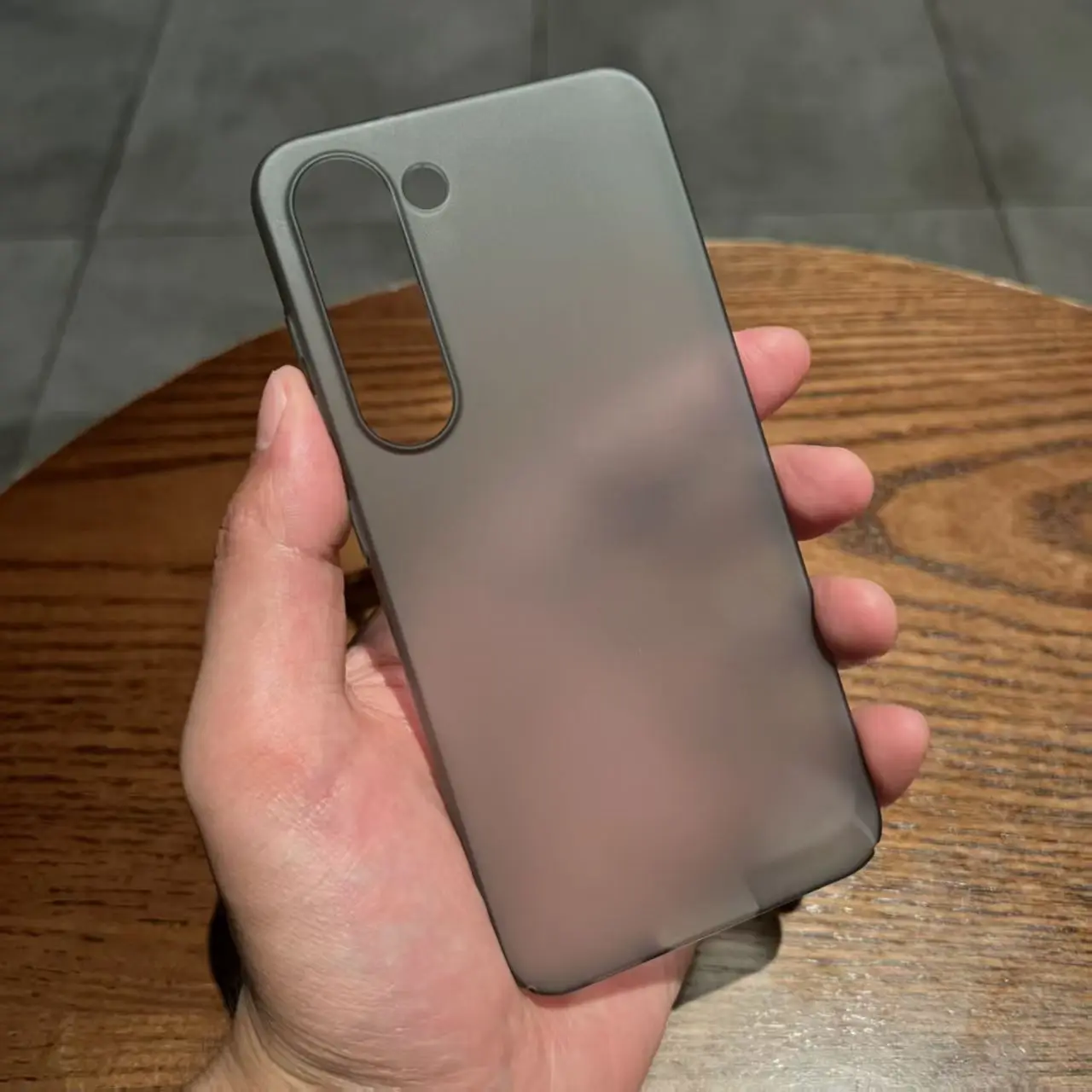 Ultra Thin Soft TPU Clear Matte Slim Cover Case