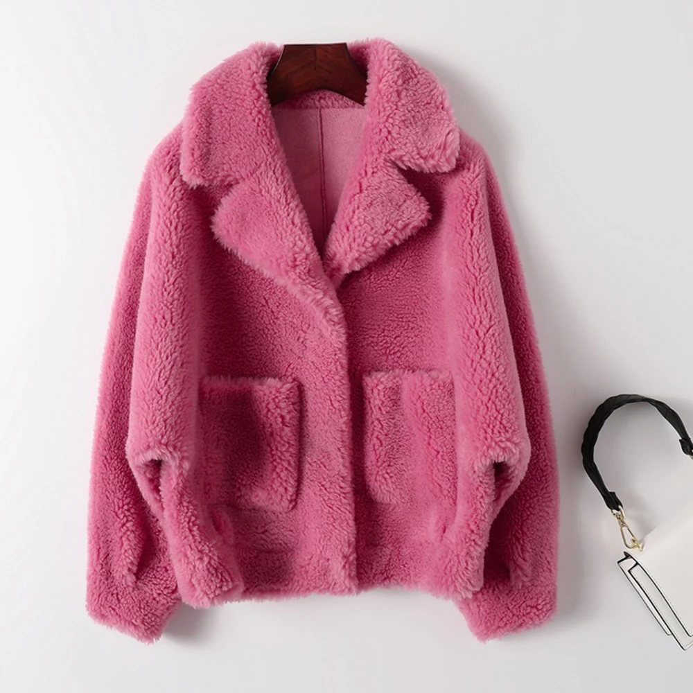 

Женское короткое пальто на пуговицах, зимняя мягкая теплая кашемировая шерстяная короткая куртка в Корейском стиле, кашемировое пальто, леопардовая верхняя одежда, пальто из искусственного меха