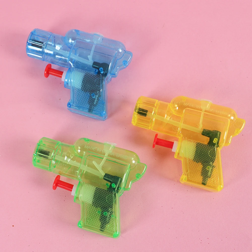 6Pcs Mini Spray Water Guns Outdoor Game Hawaii Beach Toys for Kids Birthday Summer Pool Party Favors Baby Shower Pinata Fillers