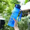 1 Pcs 32OZ BPA Free Tritan Water Bottle Kids Children Travel Sports Water Bottle 1L Reusable Thermal Plastic Drinking Bottle 3