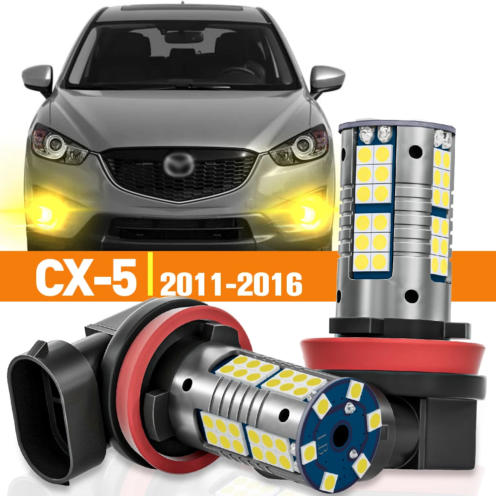 

2pcs LED Fog Light For Mazda CX-5 CX 5 CX5 KE GH 2011 2012 2013 2014 2015 2016 Accessories Canbus Lamp
