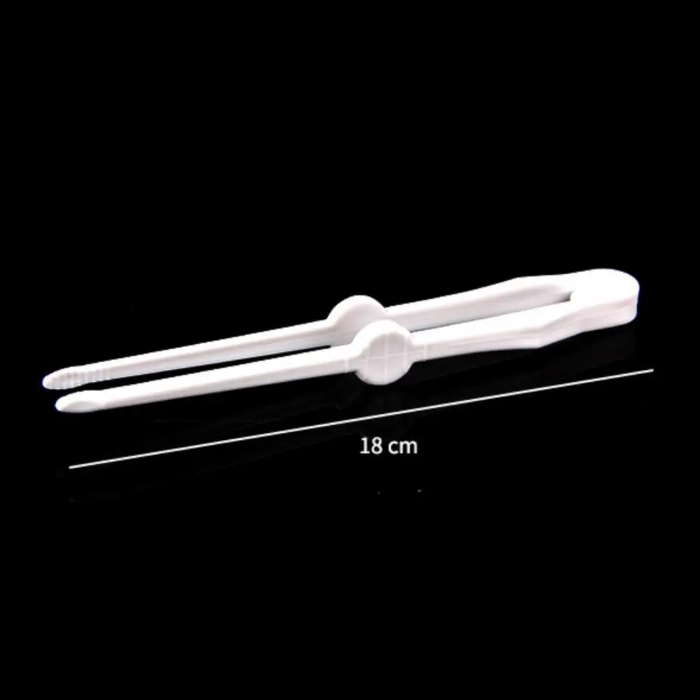 18cm Snack Clip Food Grasping Plastic Finger Chopsticks Potato Chip Tongs Salad Food Clip Lazy Chopstick Food Gadgets For Home