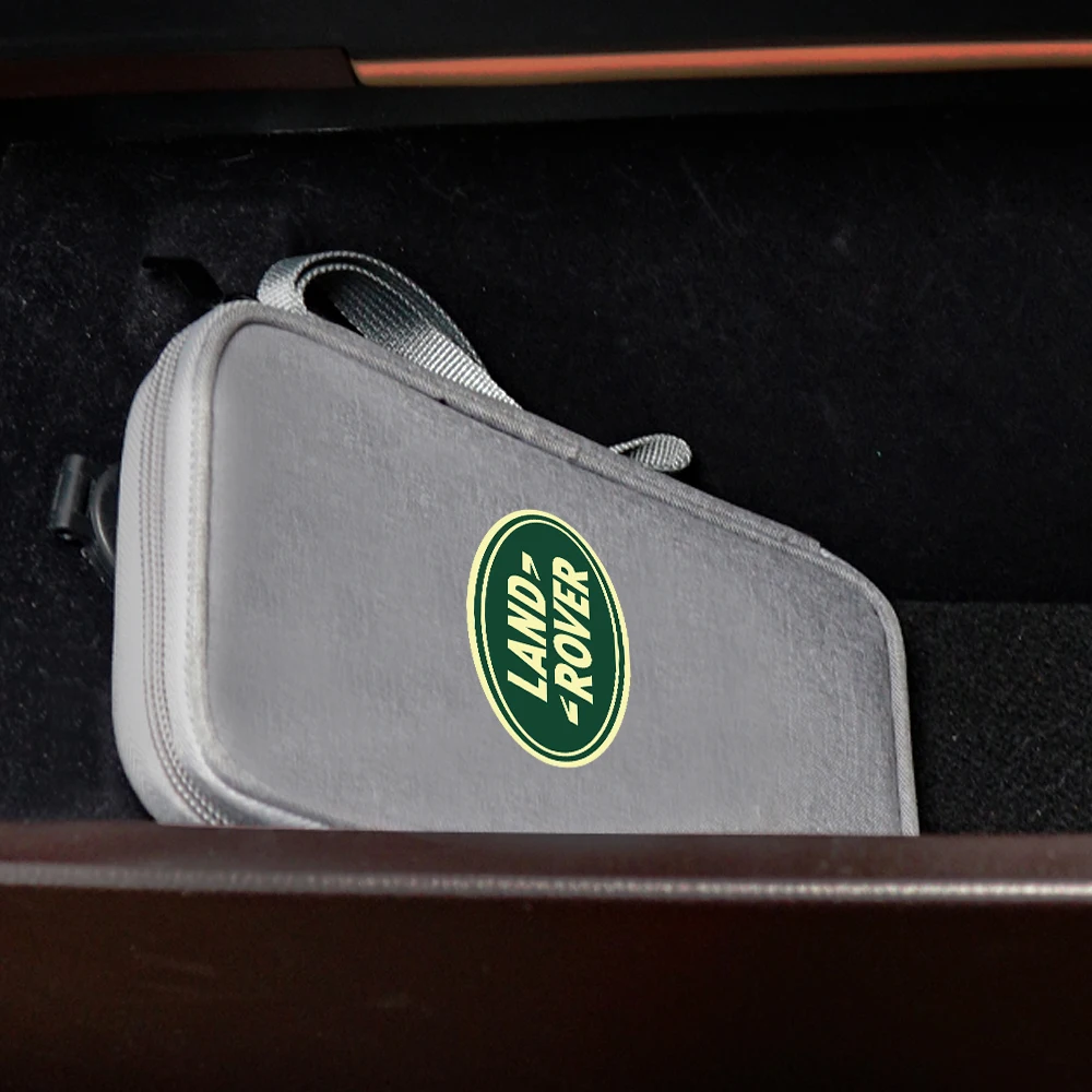 Car Portable Multifunction Storage Bag Key Case Organizer Stowing Tidying For Landrover SVR Discovery Velar RangeRover L322 L320