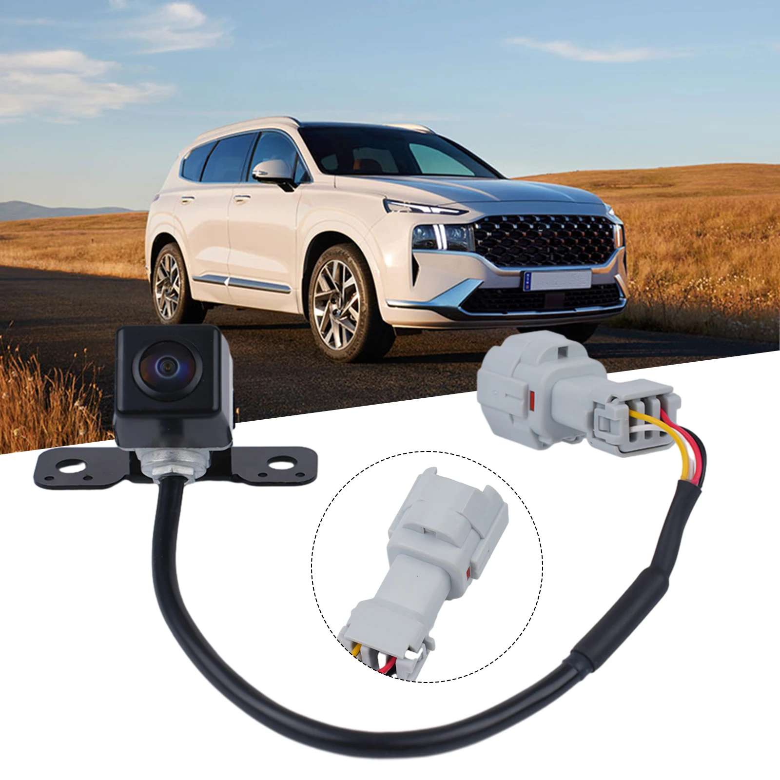 

Камера заднего вида 95760-2W000 для Hyundai Santa Fe 2013-2016 957602W000 ABS Автоаксессуары инструменты