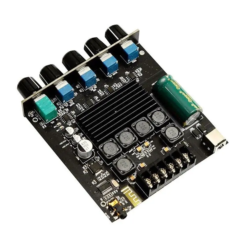 

TPA3116 2.1 Class D Digital Bluetooth 5.0 Power Amplifier Board DIY Audio