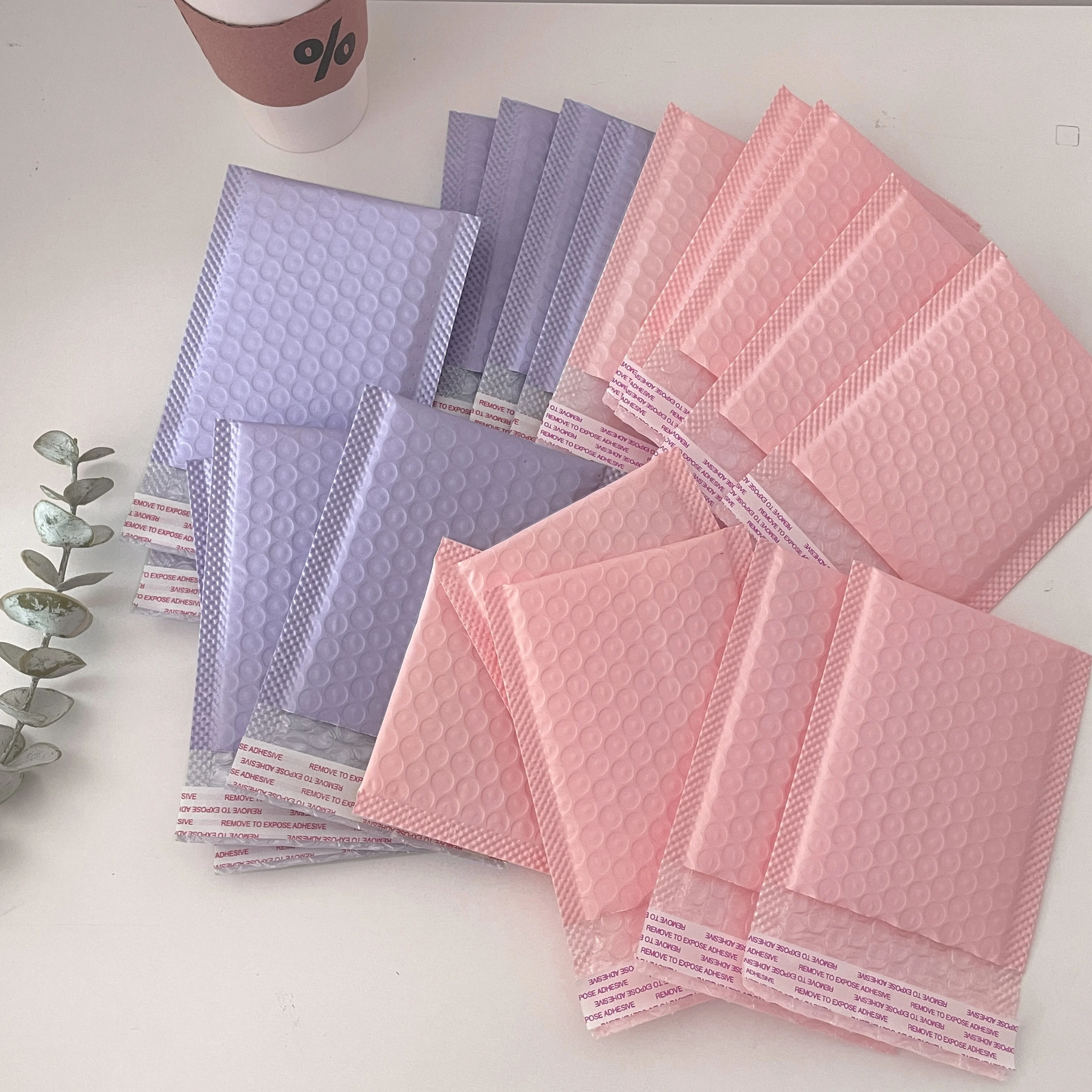 50pcs-lot-pink-bubble-mailers-wrap-self-seal-poly-mailer-envelopes-packaging-for-business-purple-shipping-bag-exquisite-gifts