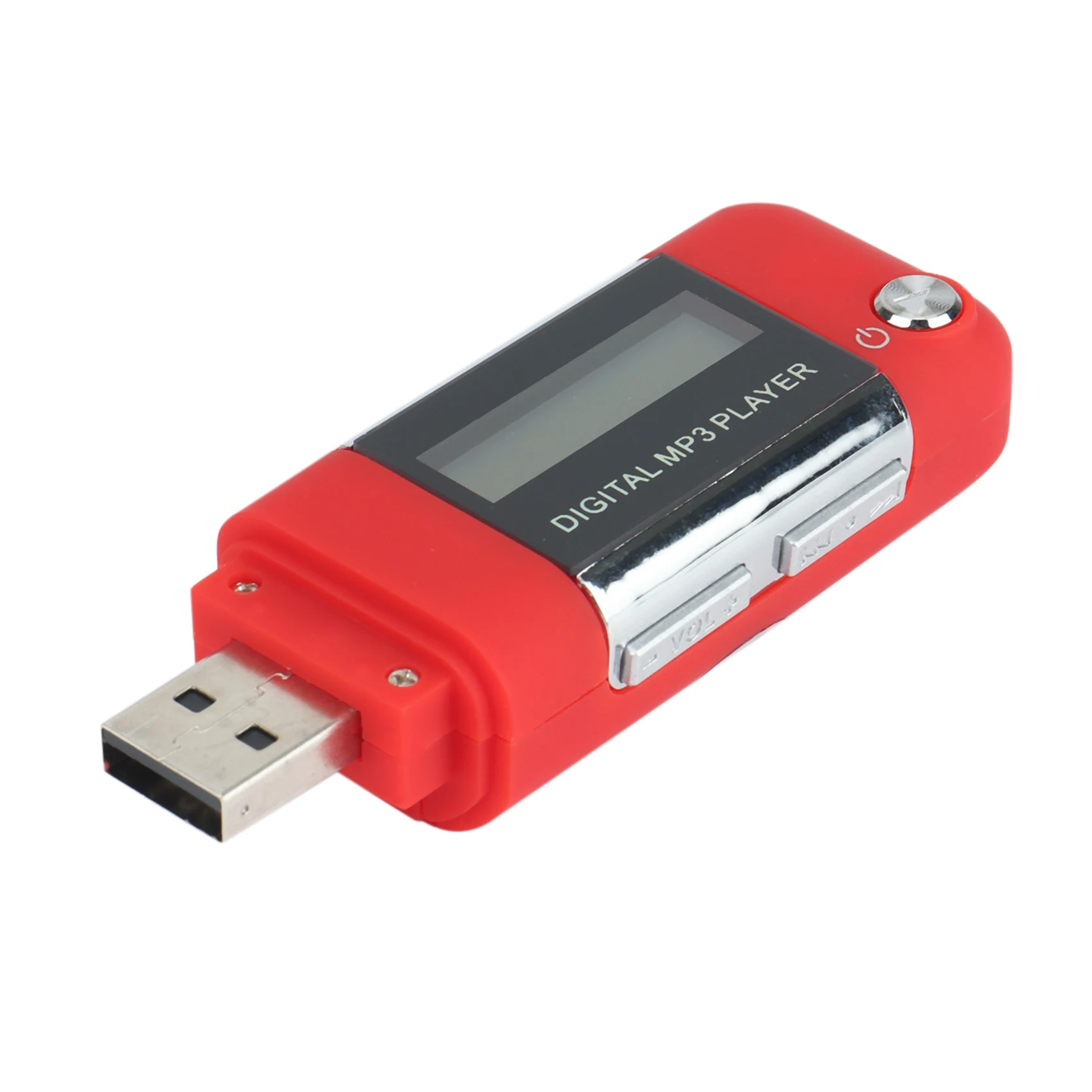 훌륭한 Mp3 플레이어 4GB U 디스크 음악 플레이어는 교체 가능한 AAA 배터리, 녹음(빨간색)을 지원합니다.