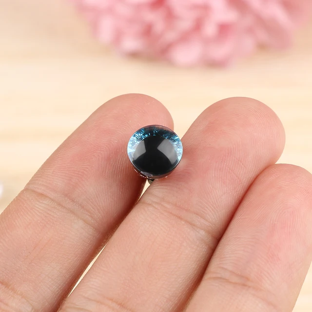 5Pairs Plastic Doll Eyeball Glitter Crystal Doll Eyes Accessories Bear Animal Puppet Stuffed Toys Parts Plush Safety Eyes For To 2