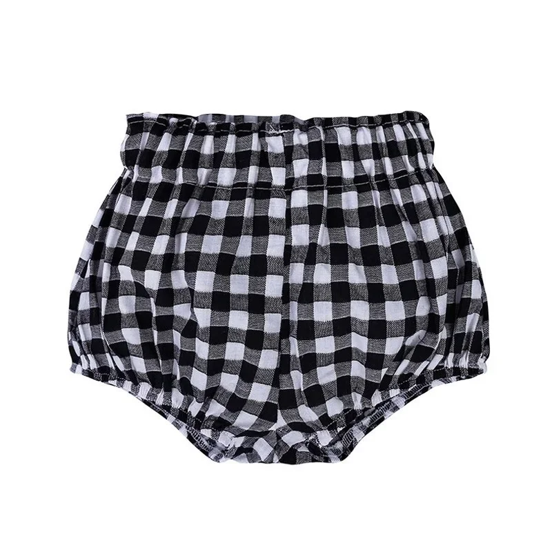 0-5Y Kawaii Newborn Baby Bloomers PP Pants Cotton Linen Triangle Solid Dot Girls Shorts Summer Trouser Toddler kids shorts kids trousers