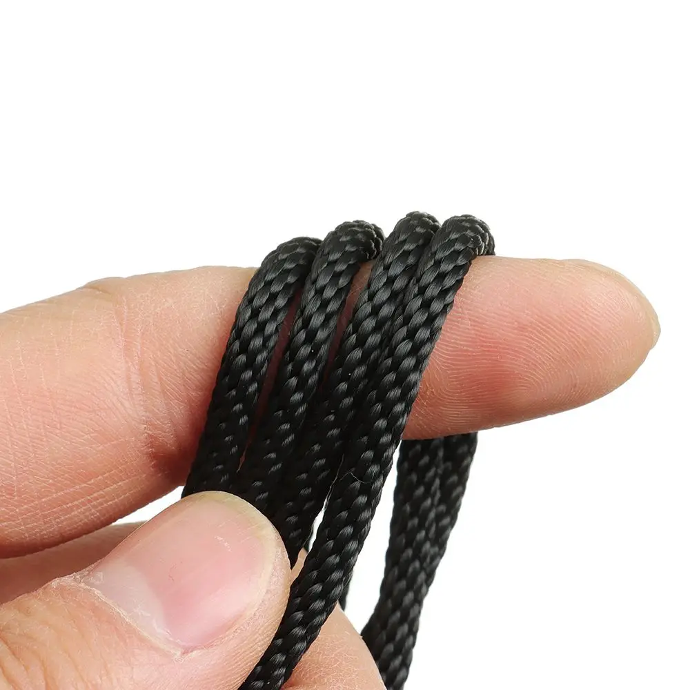 1/2/4pcs 1/8 Inch Heavy Duty Kayak Canoe Boat Lamp lanyard Rope Lock Tie Down Strap Pulley Ratchets