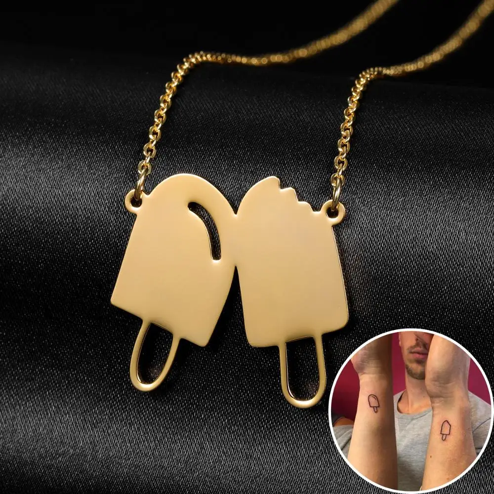 

MYDIYCustomized Children's Drawing Necklace Stainless Steel Kid's Art Personalized Custom Name Necklaces Christmas Kids GIFT