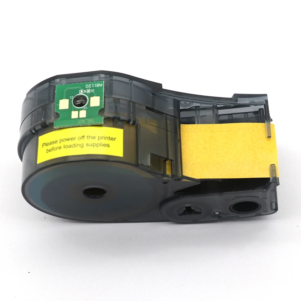 M21-750-427 Self Laminating Vinyl Label Tape for Brady m21 750 427 Translucent Cassette Ribbon for Brady BMP21 PLUS Labeller