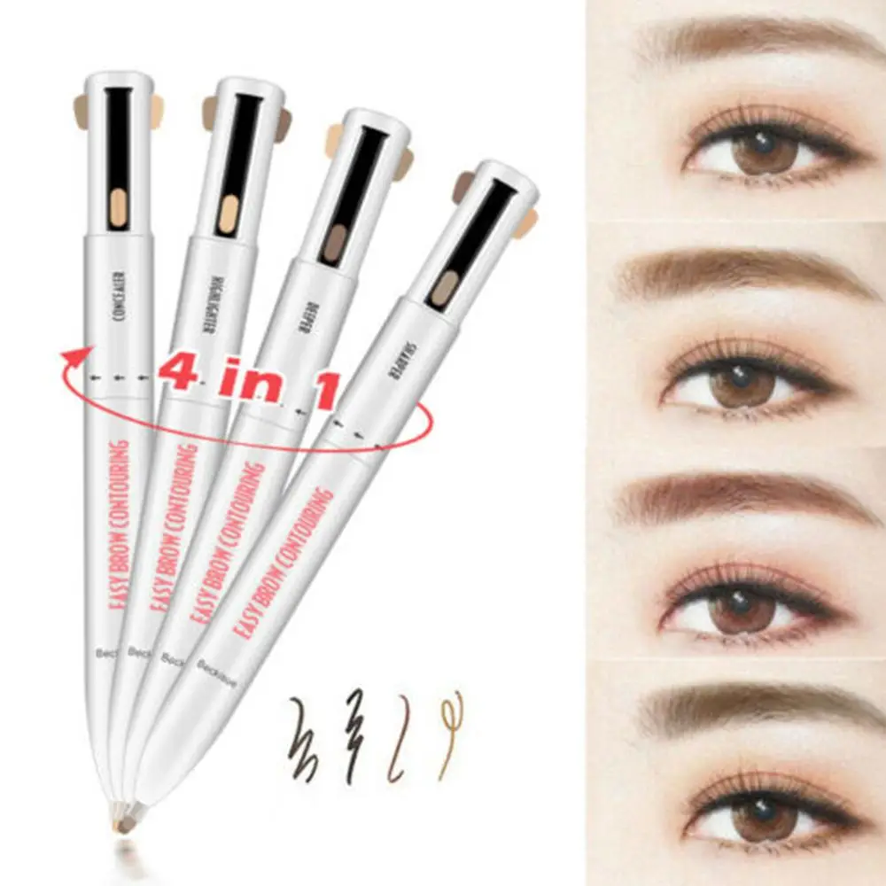 

Eyeliner Brow Pencil Defining 4-In-1 Contour Brow Contour Brow Pencil Eyebrow Enhance