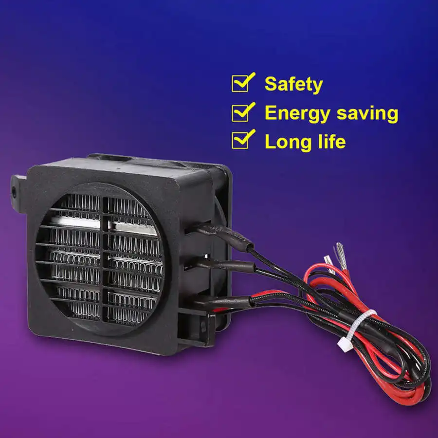 DC 12V 100W Room Heater Energy Saving PTC Car Air Fan Heater Constant