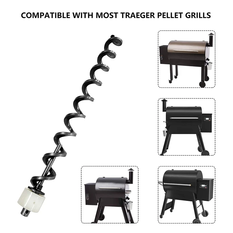 Wood Pellet Oven Screw Wood Pellet Oven Feeding Screw with Bushing