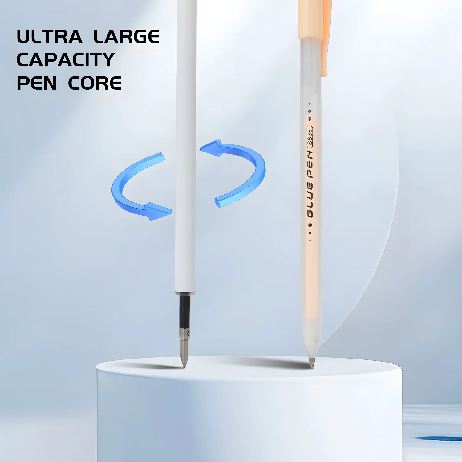Quick Drying Color Spot Glue Pen,Quick Dry Roller for Scrapbooking,Handmade Stationery,Craft Supplies-Easy Control Precision