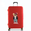 Travel Luggage Cover for 18-32 Inch Trolley Case Suitcase Case Elastic Dust Cover Bear Printing Series Traveling Accessories 5