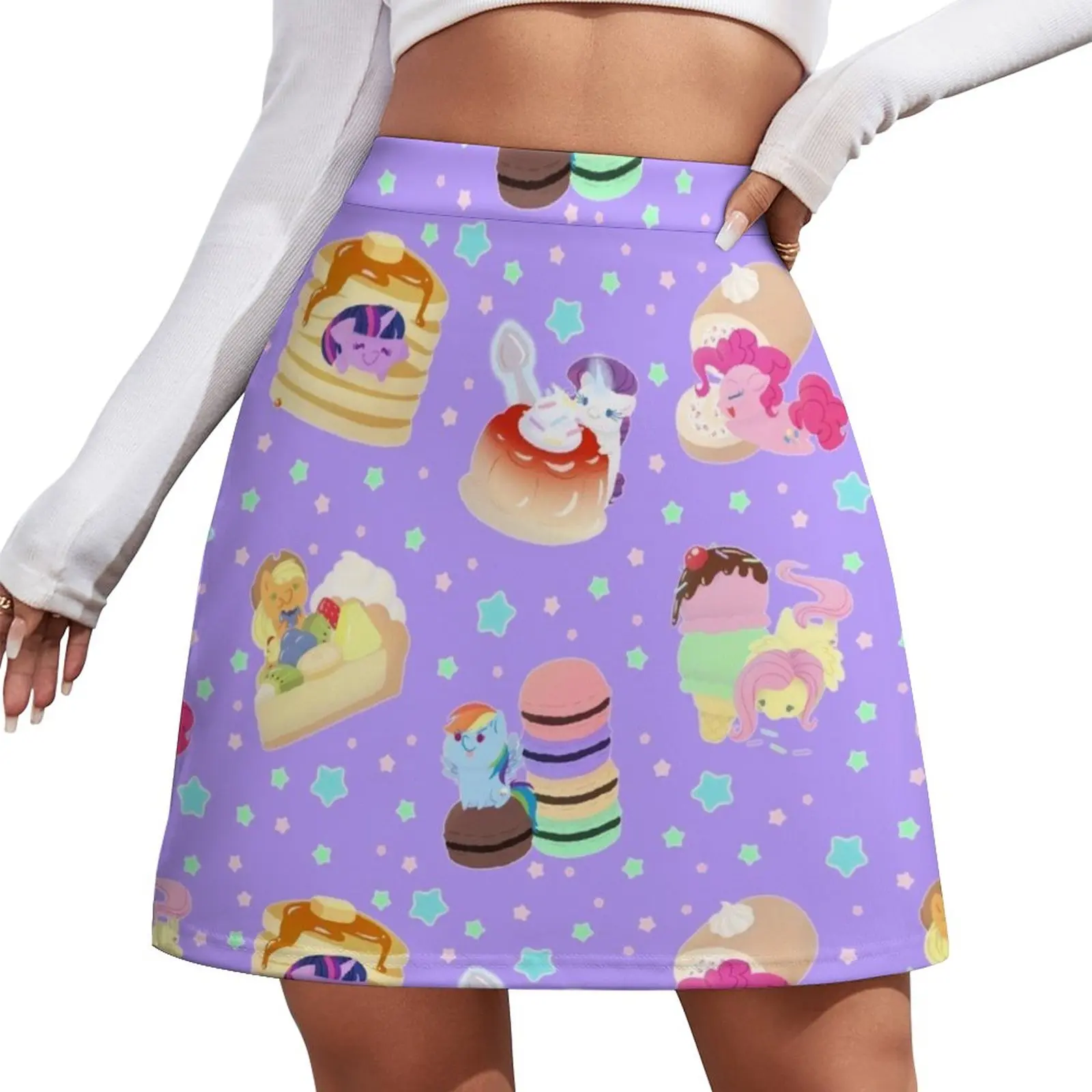 Ponies x Sweets UPDATED! Mini Skirt skirts for womans skirt for women Short women′s skirts Clothing