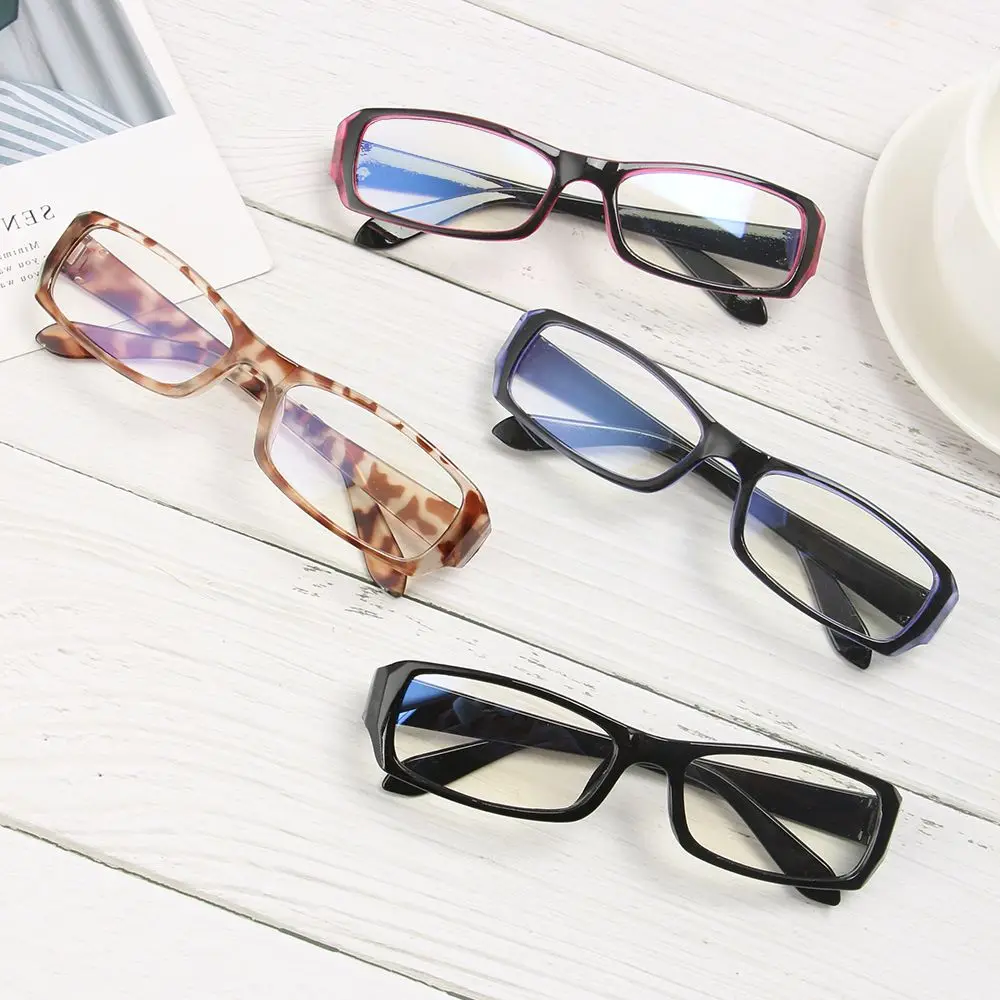Fashion HD Anti-UV Blue-ray Glasses Men Women Radiation Protection Computer Goggles Anti-fatigue PC Frame Eyeglasses Flat Mirror blue light blocking glasses