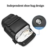 Large Capacity 50L Men Travel Backpack Outdoors Mountaineering Bag Waterproof Laptop Backpack Business Backpack With Shoe Bag 4