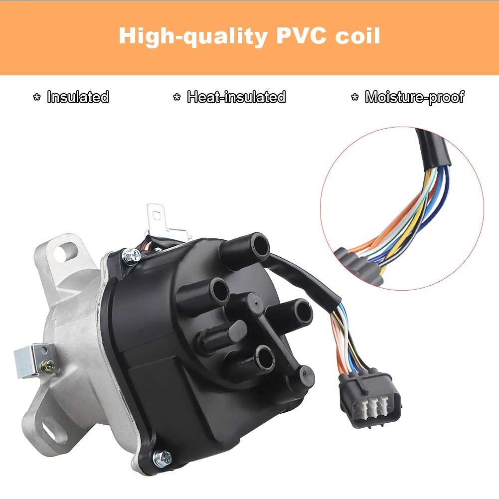 Ignition Distributor for Honda Civic Acura EL 1.5L 1.6L 1999-2000 SOHC With TD-63U TD73U