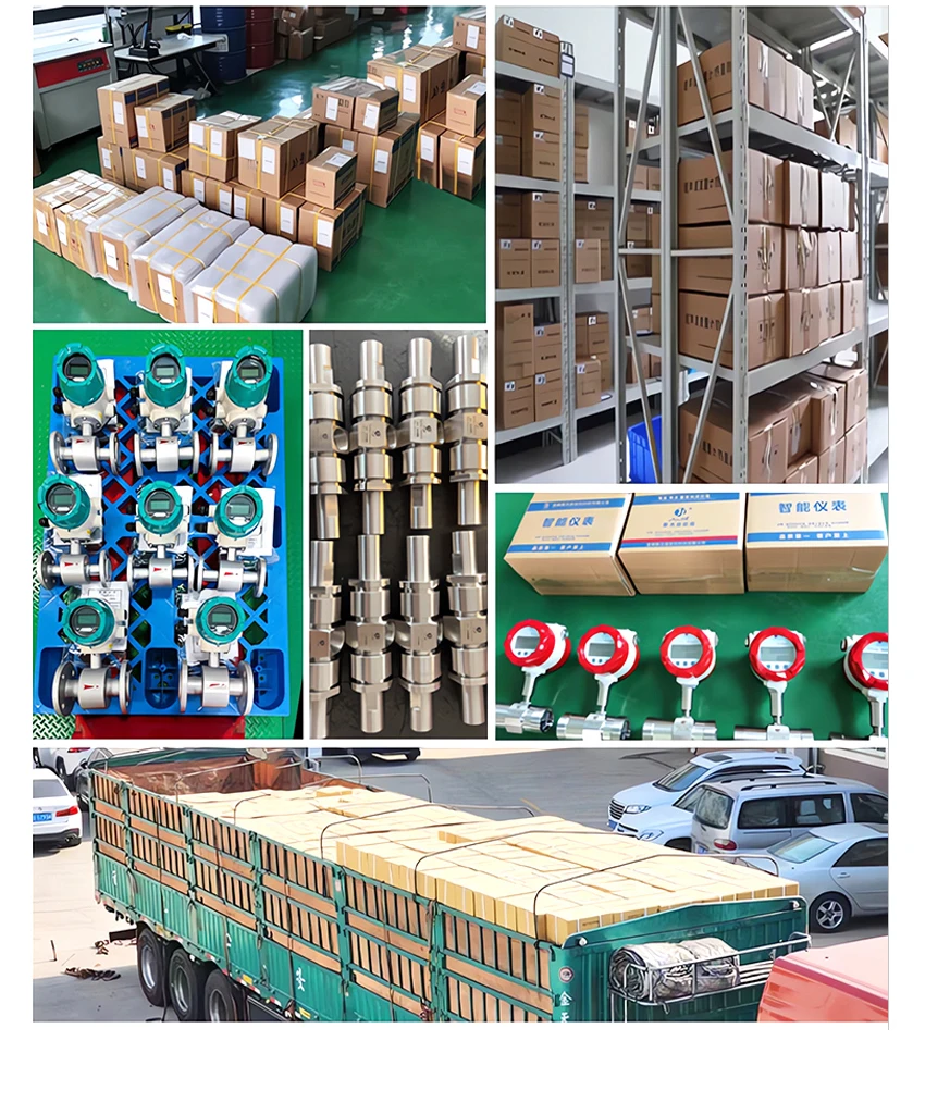 High Precision Gas Measuring Flowmeter Wide Range Aluminum Alloy Digital Thermal