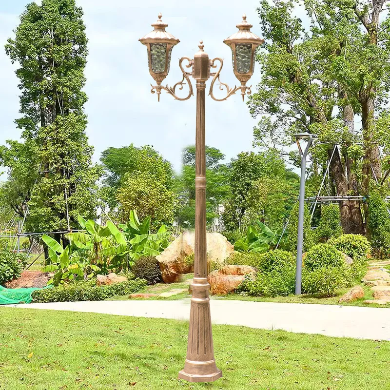 유럽 ??복고풍 양방향 Led 안뜰 야외 방수 정원 조경 가로등?230CM