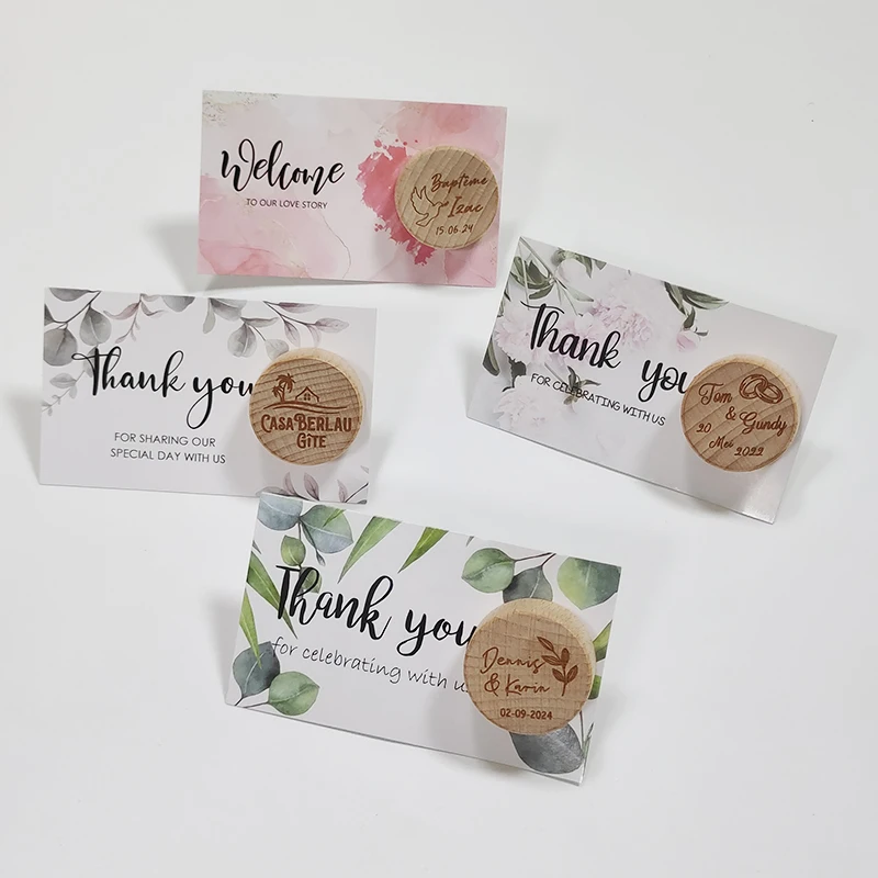 10 Tappi Per Bottiglie In Legno Personalizzati: Incidi Testo, Logo, Nome! Regalo Perfetto Per Nozze E Ringraziamento