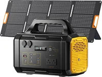 Solar Generator 1075Wh Portable Power Station with Solar Panel Included Solar Powered Generator LiFePO4 (LFP) Battery with 1
