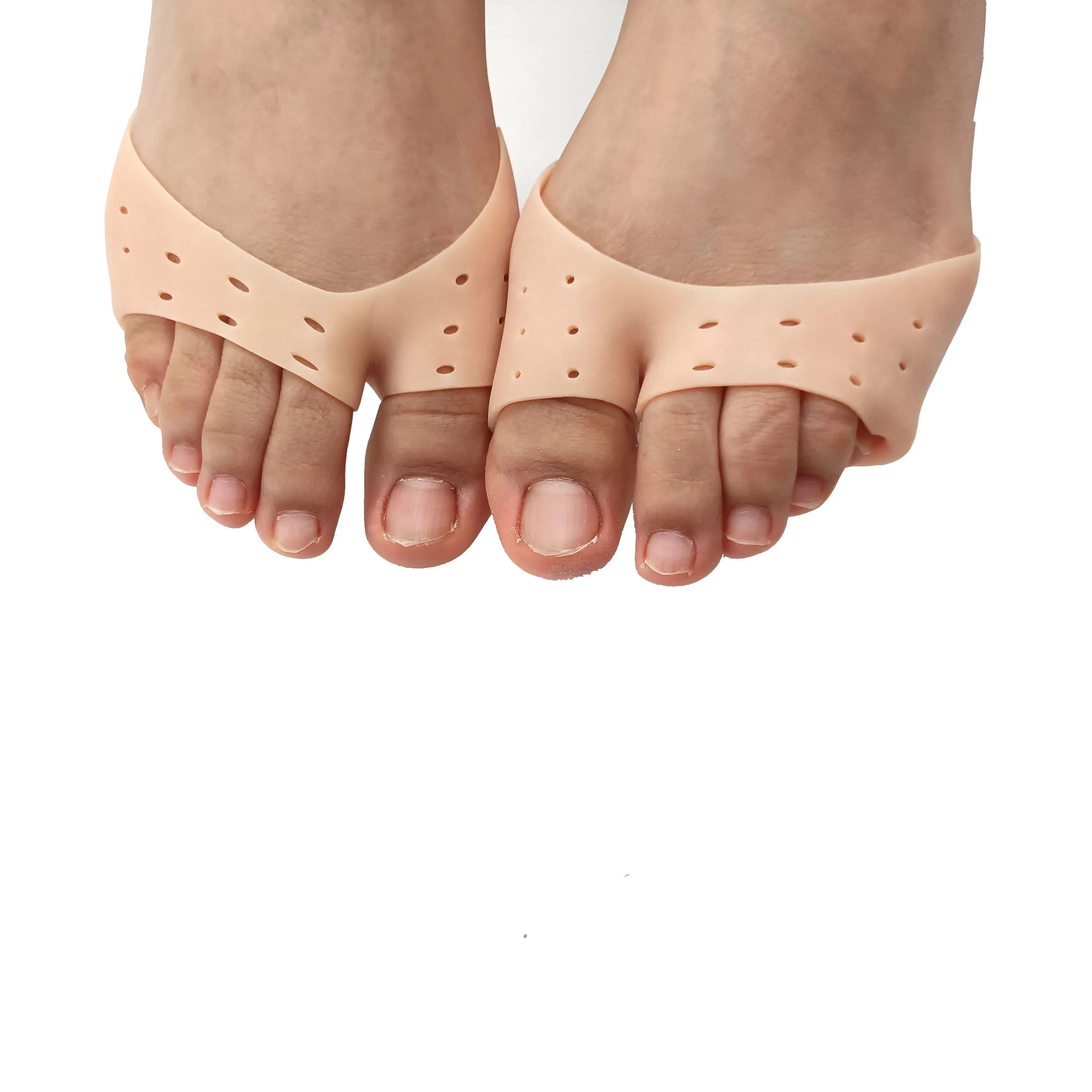 pz/1 paio morbidi cuscinetti per l'avampiede gel di silicone