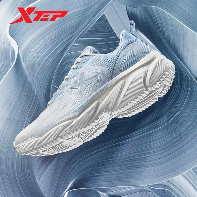 

Xtep спортивная обувь для мужчин дышащая износостойкая мужская спортивная обувь, легкие Беговая амортизация кроссовки 877119110026