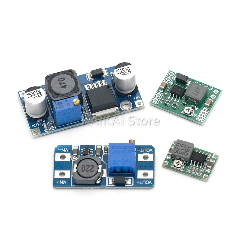 Voltage Regulator Module DC-DC Voltage stabilized power supply Adjustable boost& buck LM2596S-ADJ MT3608 MP1584EN