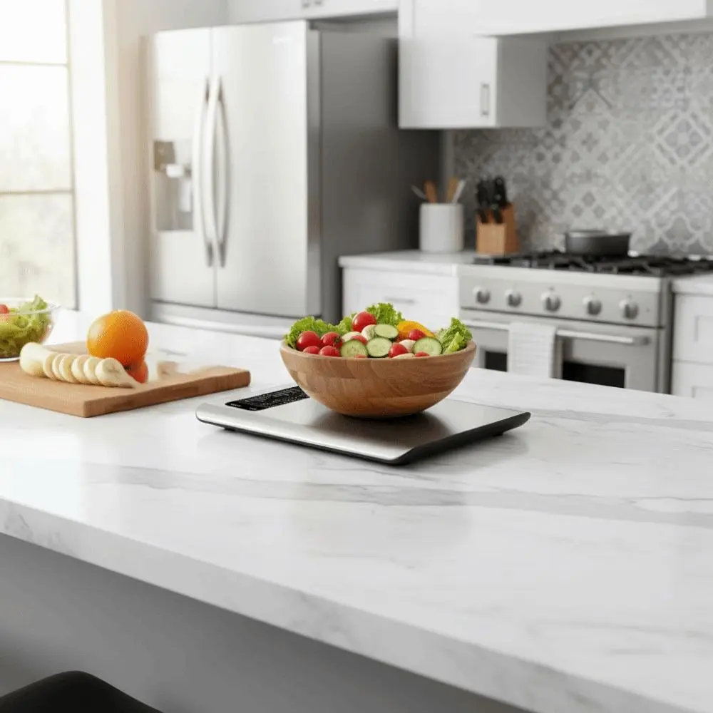 Smart Nutrition Stainless Steel Digital Kitchen Food Scale_voghion.com