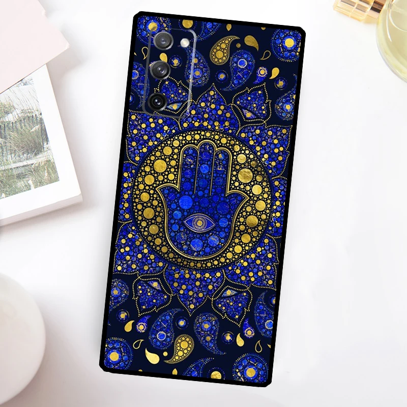Hamsa Hand of Fatima Art Protective Phone Case