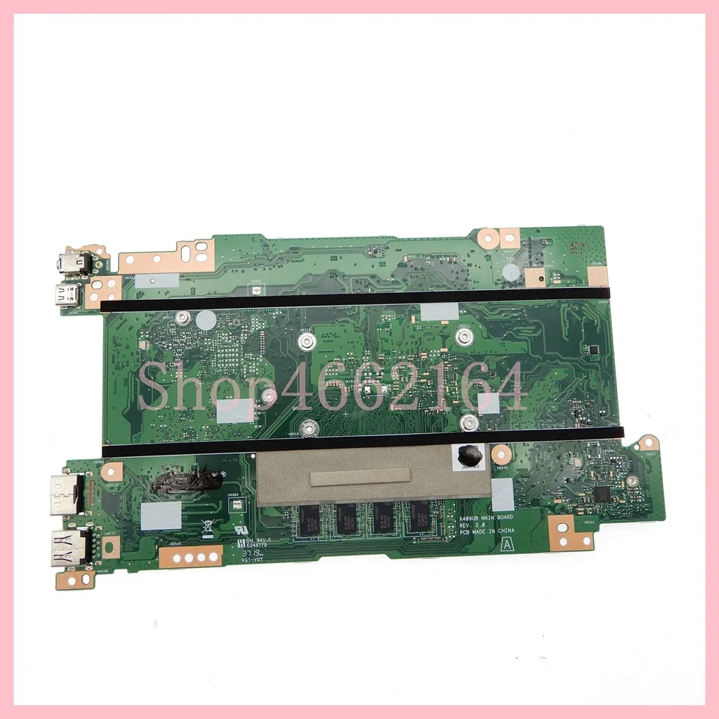 Placa-mãe para Laptop Asus Mainboard Cpu 4gb de Ram X409ua X409ub X509ua X509ub X509uj X409uj 4417u I37020u - Imagem 4