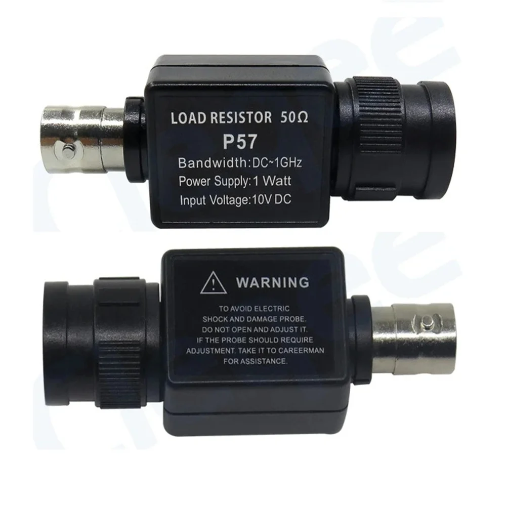 

NEW Cleqee P57 1PCS 50 Ohm Feed Through Terminator BNC Female seat 50KY device Q9 adapter