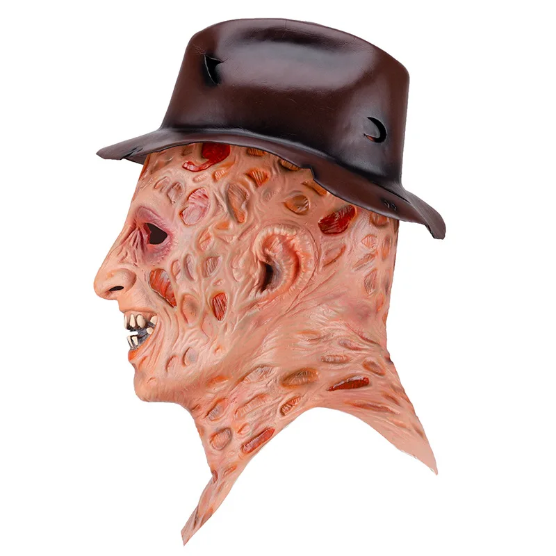 Horror Gruseliges Monster Deluxe Böser Teufel Freddy Krueger Maske Halloween Film A Nightmare On Elm Street Terror Party Maske – Detail 22