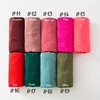Scarves for Muslim Women Velvet Winter Scarf Medina Silk-like Hijab Two Different Sides Scarfs Luxury Brand Designer Bufandas 3
