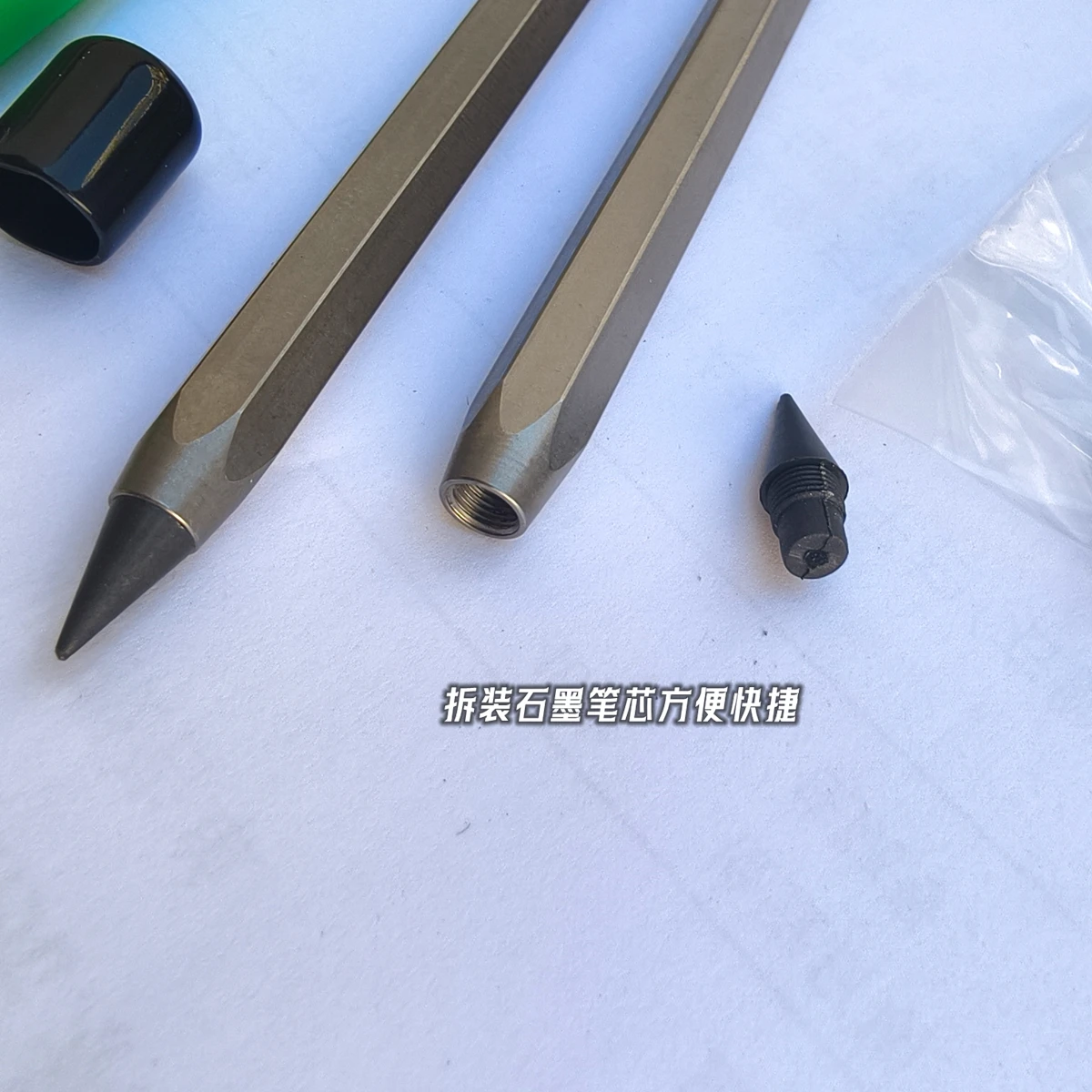 컬렉션 쓰기 다기능 휴대용 야외 EDC 도구가 포함된 EDC 티타늄 합금 연필