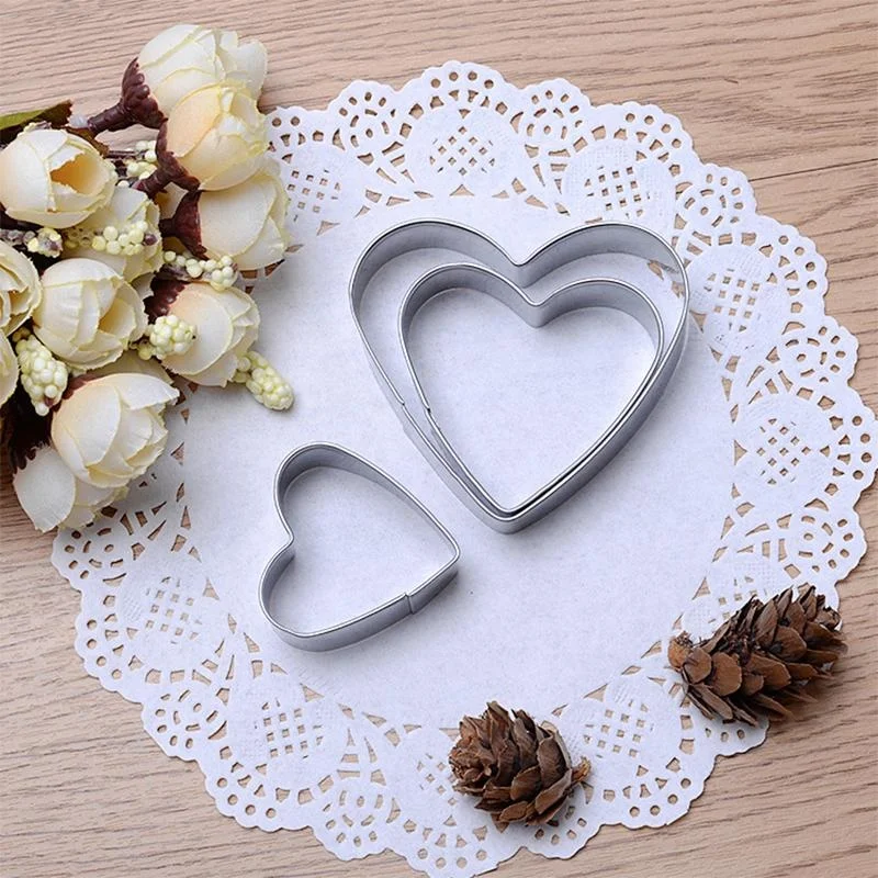 Baking mould 12pcs/sets DIY mold star heart round flower shape cutter baking mould kitchen accessories stainless steel cookie biscuit tools
