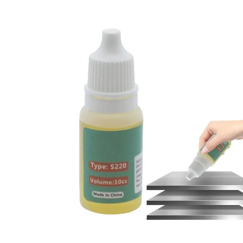 

10ml Soldering Flux Liquid Solders Water For Stainless Steel galvanized Sheet Copper Iron Welding DIY Rework Repair Tool