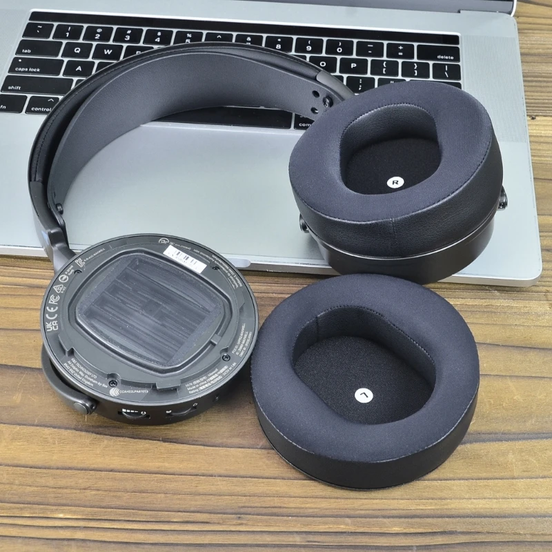 Audeze 맥스웰 헤드폰 교체용 소프트 이어 패드, 통기성 이어폰, 소프트 이어 쿠션, 쿨링 젤 이어컵 슬리브