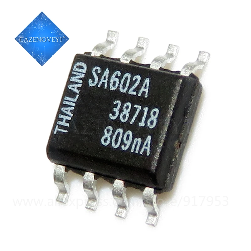 5pcs SA612A SA612 SOP-8 Mixer And Oscillator IC Chips