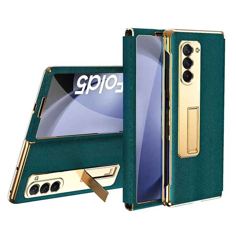 Custodia Protettiva In Pelle Per Samsung Galaxy Z Fold 5 4 3 Samsung Galaxy Z Fold 5 Cover Per Galaxy Z Fold5/Fold4/Fold3