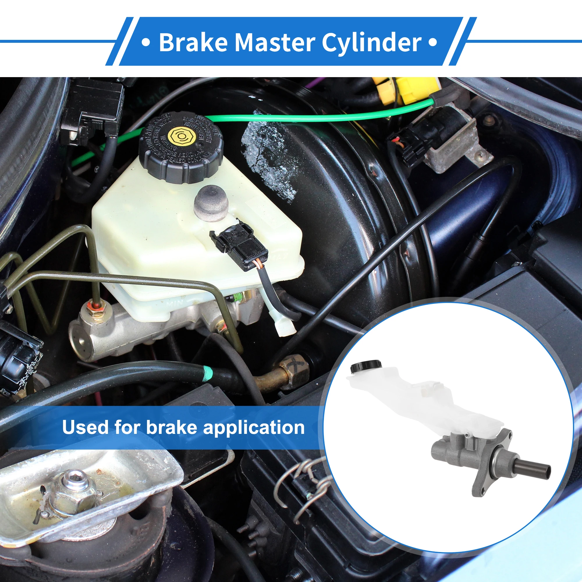 마쓰다 CX-5 2013-2021용 리저버 번호 KYD34340ZA가 있는 UXCELL 브레이크 마스터 실린더