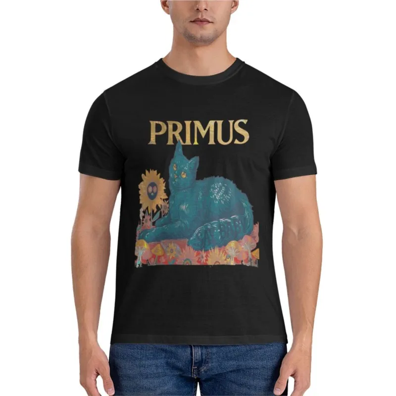T-Shirt Da Uomo Primus Vintage Cover Graphic T-Shirt T-Shirt Da Uomo T-Shirt Da Uomo T-Shirt Nera Da Uomo Estiva